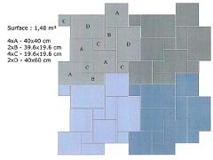 assemblage opus calcaire bleu
